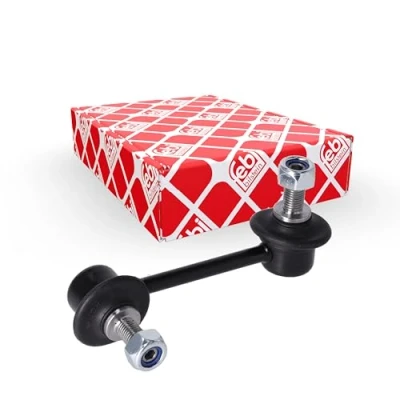 Immagine di febi BILSTEIN 33917 Bielletta barra stabilizzatrice 104 M10 x 1,25 Plus con dado autobloccante Acciaio nero MAZDA: MX 5 3, CX 7, RX 8