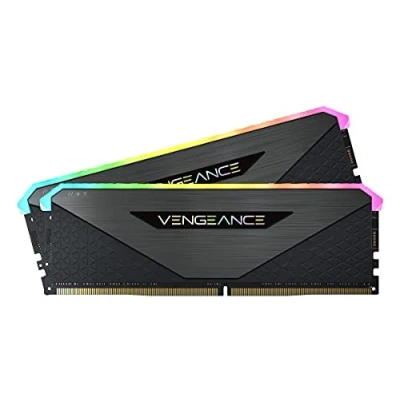 Immagine di Corsair Vengeance RGB RT 16GB (2 x 8 GB), DDR4 3600MHz C18 Memoria per Desktop (Illuminazione Dinamica, Ottimizzato AMD 300/400/500 Series, Compatibile con Intel Series), Nero