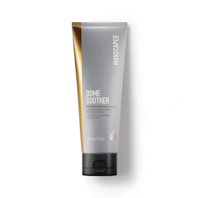 Immagine di MANSCAPED® Dome Soother Men&#039;s Head Aftershave Lotion Arricchita con Aloe e Avena Colloidale per Lenire Idratare, Rapido Assorbimento Asciugatura Trasparente, 118 ml