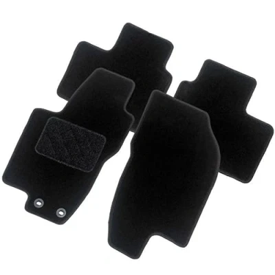 Immagine di AutoStyle TM TS507 Set tappetino Tessile anteriore e posteriore 4 nero