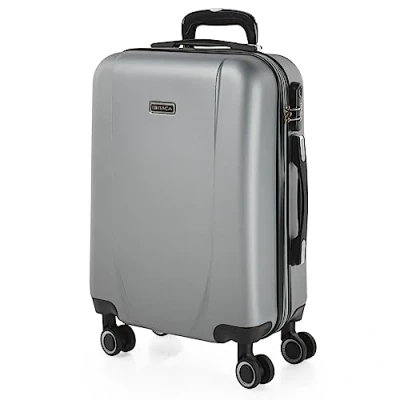 Immagine di ITACA Valigia Bagaglio a Mano 55x40x20 Trolley Mano, Cabina, Valigie, 55x40x20, Argento