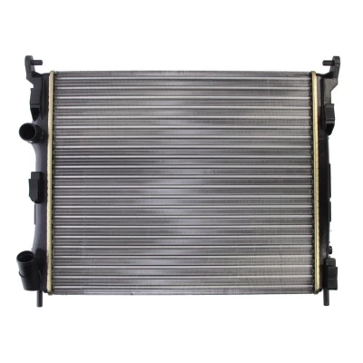 Immagine di NRF 53032 Radiatore motore Alluminio 480 415 26 Alette di raffreddamento montate meccanicamente RENAULT: CLIO 2, 2 Kasten