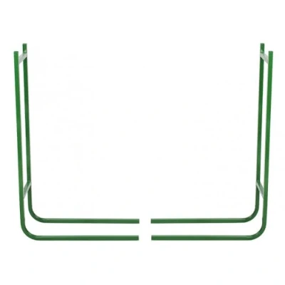 Immagine di Ribimex PRIRB095 Portalegna a Due Elementi, Altezza 95 cm, Verde