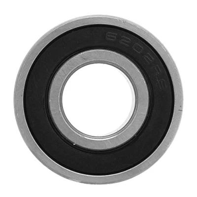 Immagine di cuscinetti a sfera, 6202 2rs sfera profilati in acciaio doppia gola sigillati gomma 10 pezzi 15x35x11mm