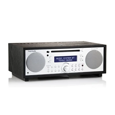 Immagine di Tivoli msybt 1459 EU Music System BT Bluetooth FM/MW/CD 2.1 SISTEMA DI ALTOPARLANTI NERO esche/Argento