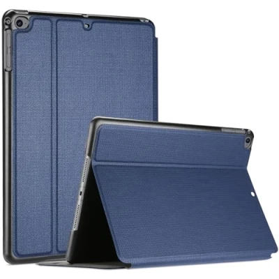 Immagine di ProCase Cover per iPad 6/ 5/ 9.7, Air 2 / 1(A1893 A1954 A1822 A1823 A1566 A1567 A1474 A1475 A1476), Custodia Sottile e Leggero con Angoli di Visione Regolabili Blu Marina