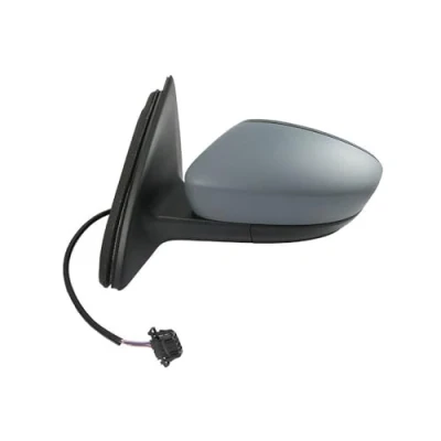 Immagine di Specchio retrovisore esterno Alkar 6125093 Sx con la prima mano elettrico termico, convesso per veicolo guida a SKODA: Rapid Spaceback