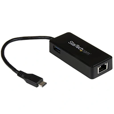 Immagine di STARTECH ADATTATORE DI RETE USB C A RJ45 GBE CON PORTA EXTRA