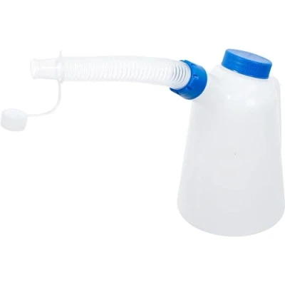 Immagine di Bgs 9938 capacità Caraffa con beccuccio flessibile stutzen e coperchio, 1 L