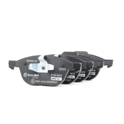 Immagine di BREMBO P 24 061X Kit pastiglie freno senza contatto segnalazione usura accessori FORD: Focus 2 Kombi, C Max 2, Ecosport Mk2, VOLVO: C30, V50