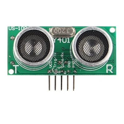 Immagine di HALJIA US 100 Trasduttore Compatibile con Arduino Uno, modulo sensore ad ultrasuoni per misurare distanze, Il Fai da Te