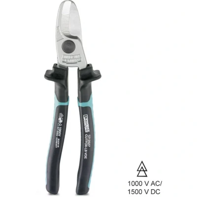 Immagine di Tronchese VDE per Cavi Adatto (isolamento) in alluminio e rame, fili singoli multipli 70 mm² Phoenix Contact CUTFOX LB 1212527