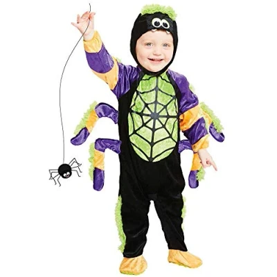 Immagine di amscan (PKT (PDBSP06) Costume da ragno spettrale per bambini (3 6 m)