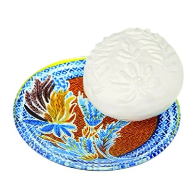 Immagine di Fragonard Zeep Soaps &amp; Shower Rose Lavande Perfumed Soap and Dish