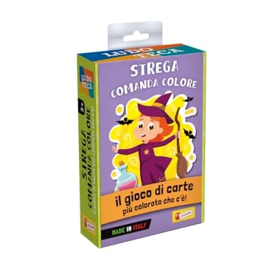 Immagine di Lisciani Giochi Ludoteca Le Carte dei Bambini Strega comanda Colore, 106011, Multicolore