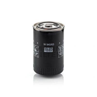 Immagine di MANN FILTER W 940/63 Filtro olio 3/4 16 UNF con due valvole blocco arretramento ad avvitamento