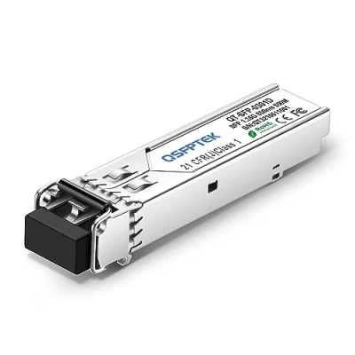 Immagine di QSFPTEK Gigabit SFP Modulo 850nm 550m DDM LC Multimode Mini GBIC 1000BASE SX Transceiver per Juniper EX 1GE SX/QFX