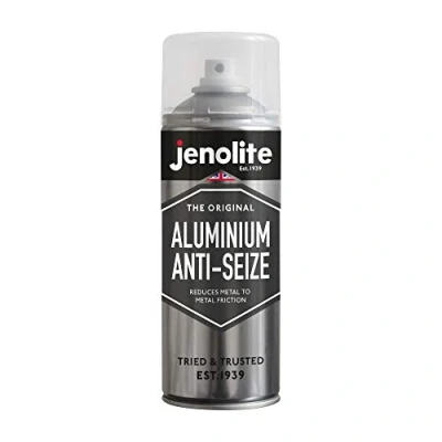 Immagine di JENOLITE Aerosol anti grippaggio in alluminio resistente alle alte temperature, all&#039;acqua, lubrificazione a lunga durata 400 ml