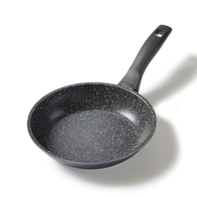 Immagine di STONELINE Padella in Alluminio con Ottimo Rivestimento Antiaderente, Senza Coperchio, Anche per induzione, 20 cm
