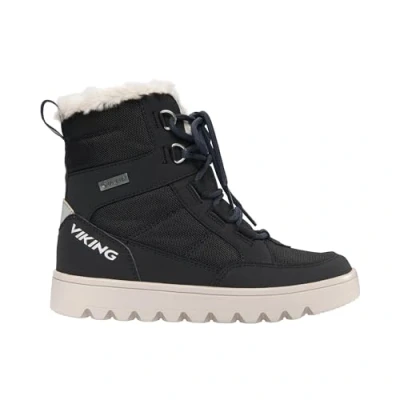 Immagine di Viking Fleek WARM GTX ZIP Unisex Stivali con i lacci per bambini, Taglia: 38, Black Sintetico / tessuto