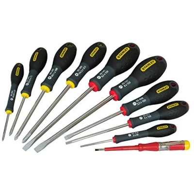 Immagine di STANLEY 0 65 439 Cacciaviti, Std Str Ph Tester, Set di 10 pz