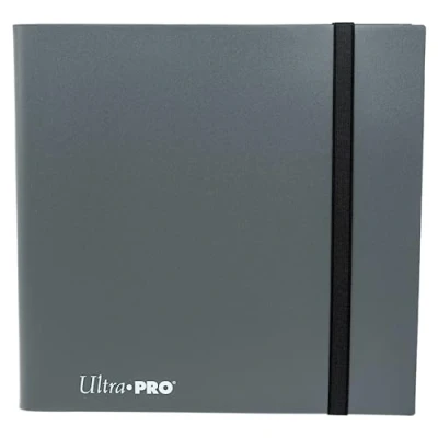 Immagine di ultra PRO Eclipse 12 tasche grigio fumo Raccoglitore per 480 carte di dimensioni standard, protegge da collezione, gioco e sportive in maniche Deck Protector