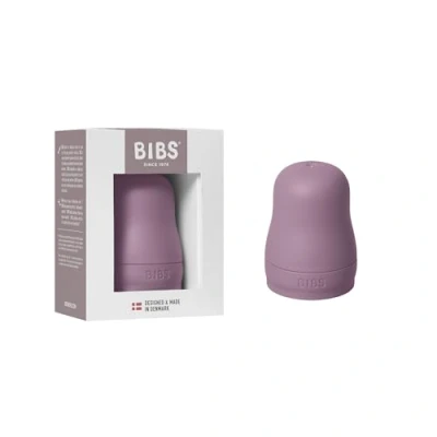 Immagine di Set di tappi per biberon BIBS Senza BPA, include tappo, chiusura sicurezza e tappo a vite Compatibile con i (acquistabili separatamente) Mauve