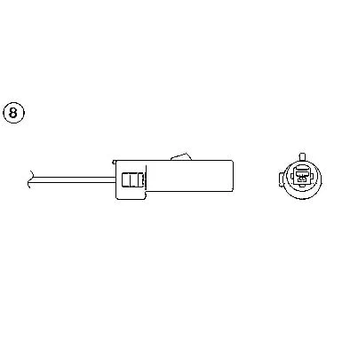 Immagine di NGK 0207 Sonda lambda non riscaldato 1