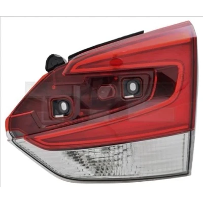 Immagine di TYC 17 5805 00 9 Fanale posteriore Dx Sezione interna W16W, LED con portalampada, fascio cavi, lampadina
