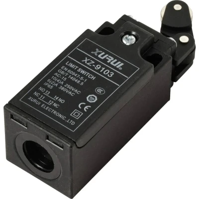 Immagine di TRU COMPONENTS XZ 9/103 Fine corsa 250 V/AC 10 A Leva con rotella Momentaneo IP65 1 pz.
