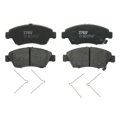 Immagine di TRW GDB3478 Kit pastiglie freno con segnalatore acustico usura accessori HONDA: CIVIC 8