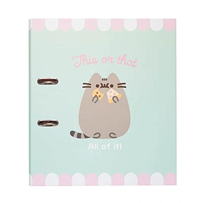 Immagine di Grupo Erik: Raccoglitore a leva A4 Pusheen, 2 anelli A4, copertina rigida, 33,5 x 28,5 7cm, Registratore Raccoglitore, Cartella Portadocumenti, Kawaii