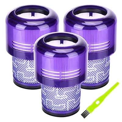 Immagine di Filtro V11 per Dyson, confezione da 3 filtri di ricambio Dyson Absolute Animal Torque Drive V15 Detect SV14 aspirapolvere senza fili n. 970013 02 e 97001302