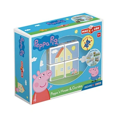 Immagine di Geomag Magicube Peppa Pig Gioco di Costruzione Magnetico, 1+ anni, Multicolore, Sin talla, 050