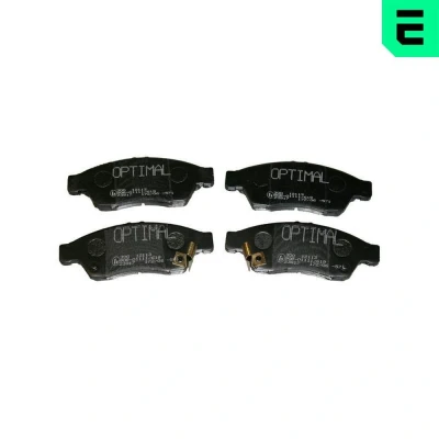 Immagine di OPTIMAL BP 12113 Kit pastiglie freno Assale anteriore con segnalatore acustico usura