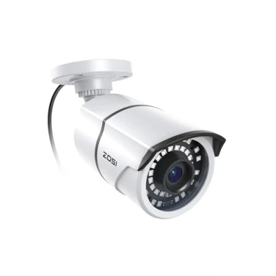Immagine di ZOSI 1080P Telecamera di sorveglianza per esterni, 2MP Videocamera Cablata AHD/960H/CVI/TVI, 36pcs 30M LED a infrarossi Custodia in Metallo, Visione Notturna IP67
