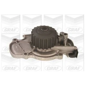 Immagine di GRAF PA943 Pompa acqua 20 con guarnizione meccanico Lamiera d&#039;acciaio 59,23 per trasmissione cinghia dentata HONDA: Civic V Hatchback, PRELUDE 4
