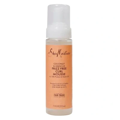 Immagine di Shea Moisture Coconut &amp; Hibiscus Frizz Free Curl Mousse 220ml anti crespo