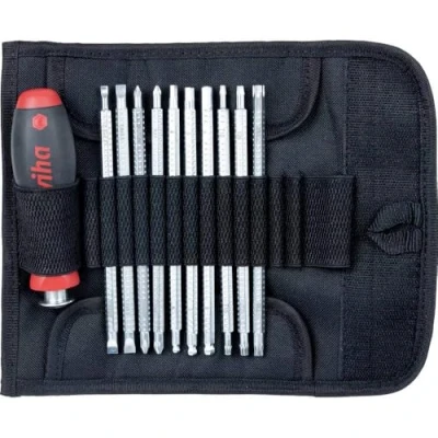 Immagine di Juego de destornilladores con varillas intercambiables SYSTEM 6 281 T11 SET 11 tlg; SF telescopic, Rolltasche