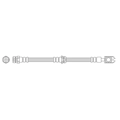 Immagine di VAICO V10 4196 Tubi Freno centro, Assale anteriore 560 M 10x1 VOLKSWAGEN: Golf 4, 4 Variant, AUDI: A3 Hatchback, SEAT: Leon I Hatchback