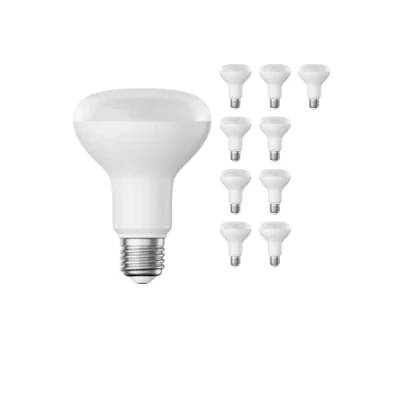 Immagine di ledscom.de 10 pezzi E27 Lampadina LED, R80, bianco caldo (2700 K), W, 935lm, opaca