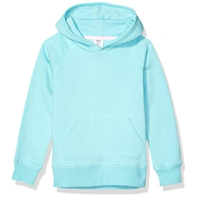 Immagine di Amazon Essentials Felpa con Cappuccio Modello Pullover Bambine e Ragazze, Blu Acqua, 6 7 Anni
