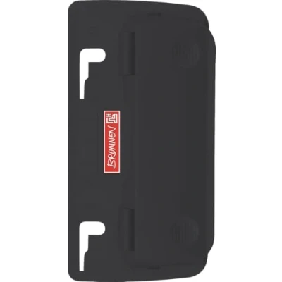 Immagine di Baier &amp; Schneider Colour Code Perforatore tascabile, in plastica, per 2 fogli/spessore: 1 mm, colore: Nero