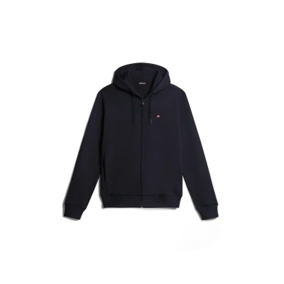 Immagine di Felpa con cappuccio Napapijri balis fzh sum zip Blu marine M