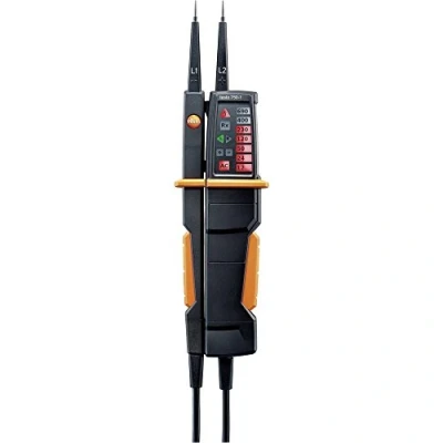 Immagine di testo 750 1 Tester di tensione a due poli CAT IV 600 V, III 1000 V LED, LCD