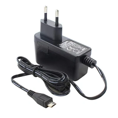 Immagine di Alimentatore da AC A DC 5 V 2 con spina micro USB per telecamera di sorveglianza IPC