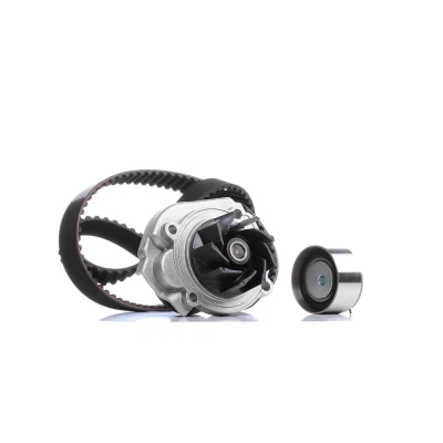 Immagine di metelligroup 30 1030 2 Kit distribuzione con pompa acqua, composto da galoppino, Cinghia di e tenditore, Pezzo Ricambio per Auto, automobile