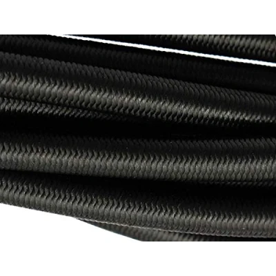 Immagine di TUKA 98 m x 6mm Corda Elastica per Tendoni, Expander Plane in Gomma, Fune Estensibile, Teloni Roulotte Campeggio e Molte Altre Usi Generali, Nero, TKB5089 black