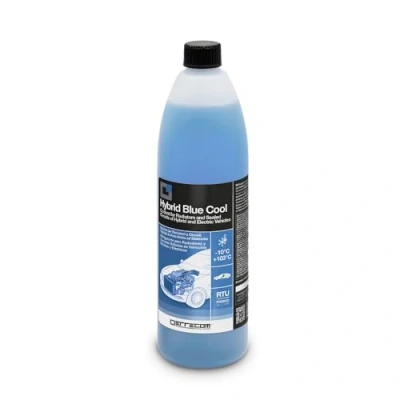Immagine di ERRECOM Hybrid Blue Cool, Liquido Radiatore per Auto Ibride ed Elettriche 10C/+103C, antigelo con Pacchetto inibitore Oat fosfati, Pronto all’Uso, 1 Litro