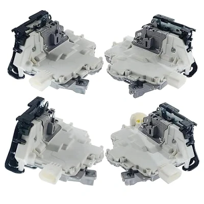 Immagine di Frankberg 4x Attuatore Serratura della porta Anteriore Posteriore Compatibile con A4 8K2 B8 Allroad 8KH Avant 8K5 2007 2009 A5 8T3 8TA 2012 Sostituisci# 8J1837016A
